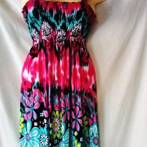 Junior's Sleeveless Sundress Size Large